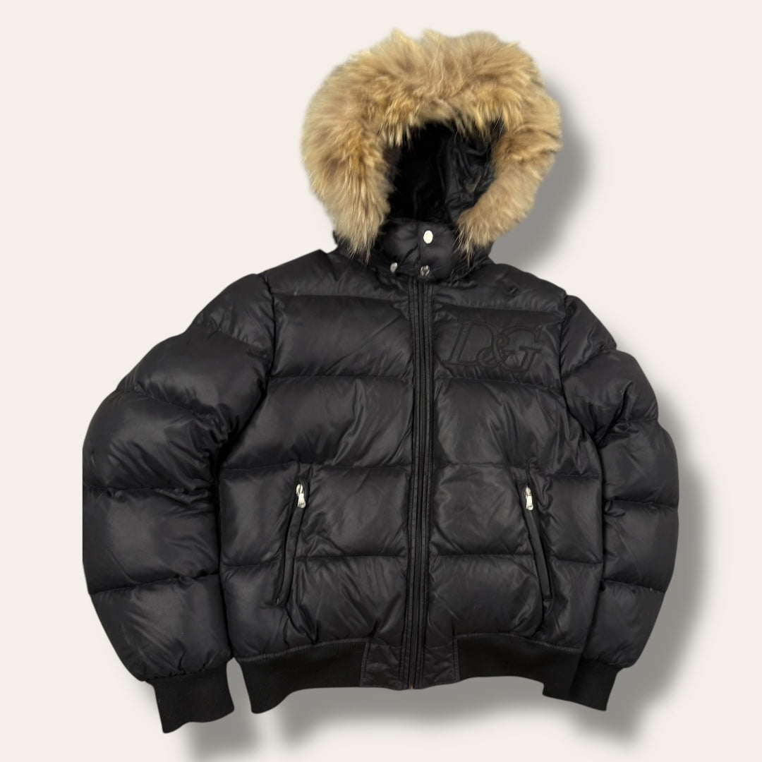Dolce & gabbana puffer down jacket black - Medium