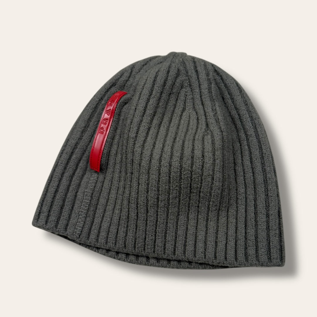 Prada sport beanie grey