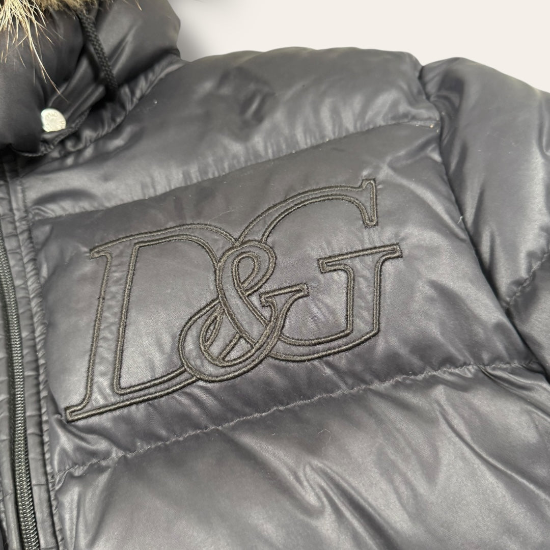 Dolce & gabbana puffer down jacket black - Medium