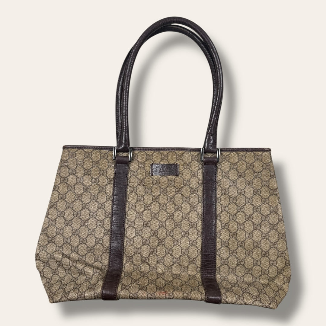 Gucci canvas handbag