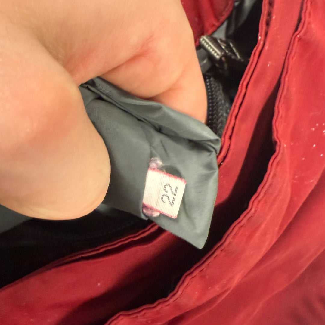 Prada sport messengerbag red