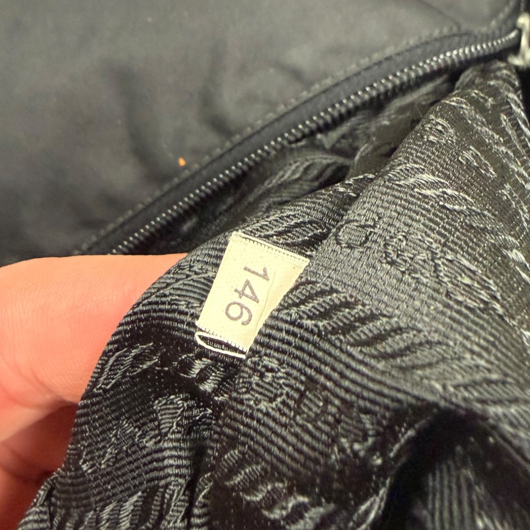 Prada business bag black