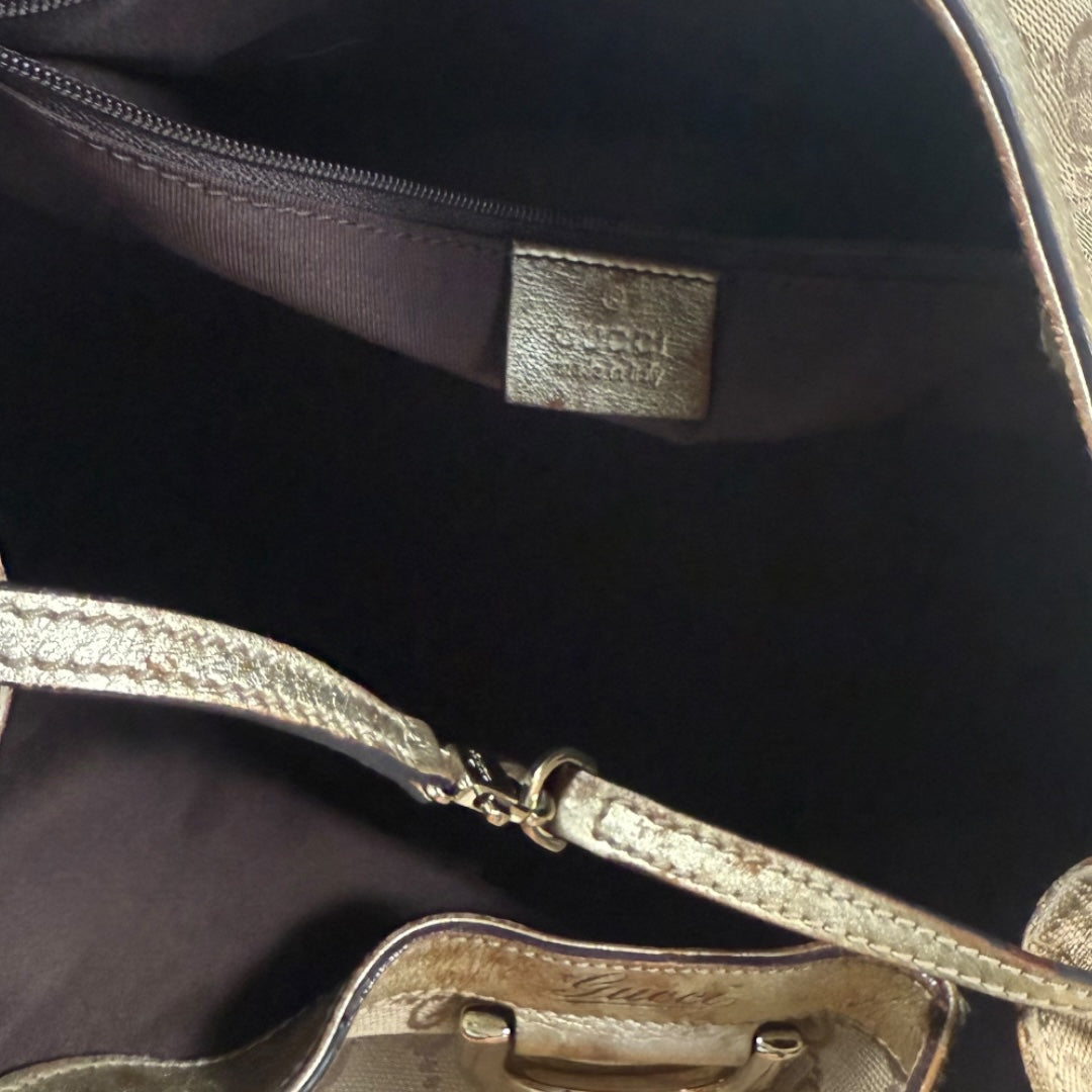 Gucci handbag beige/gold