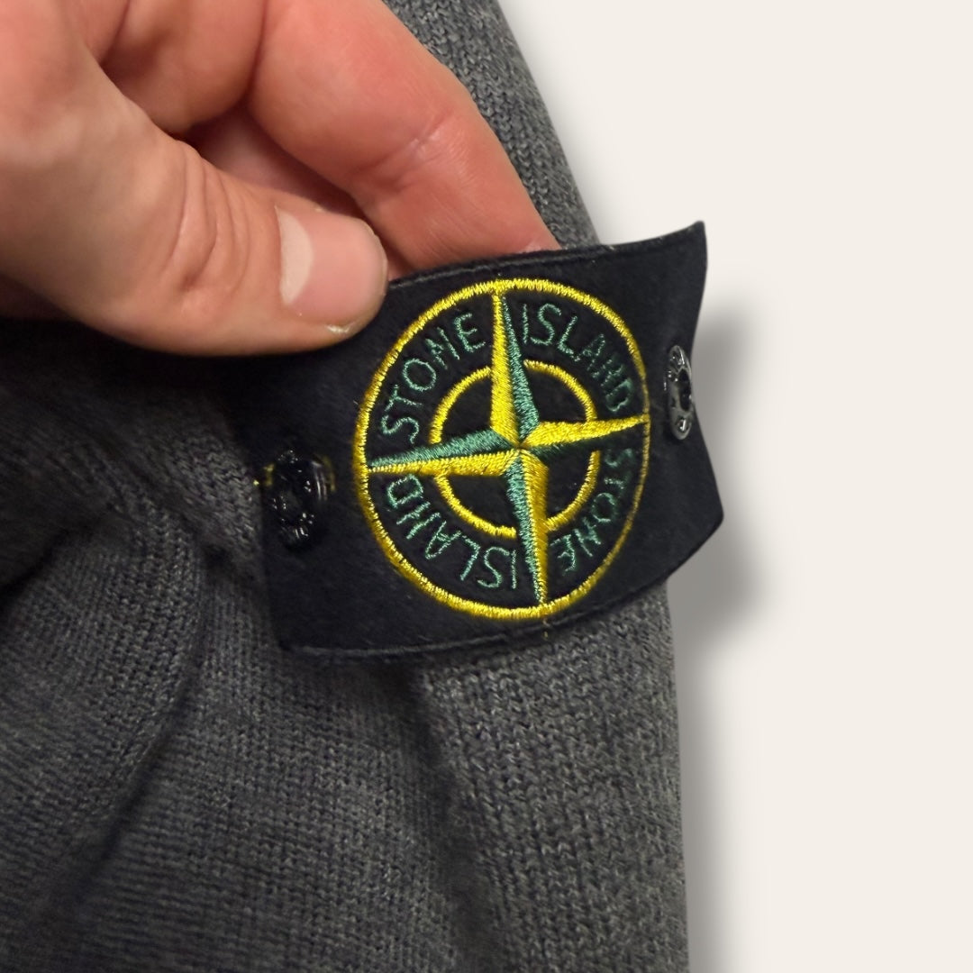 Stone Island double lined jacket grey - Large