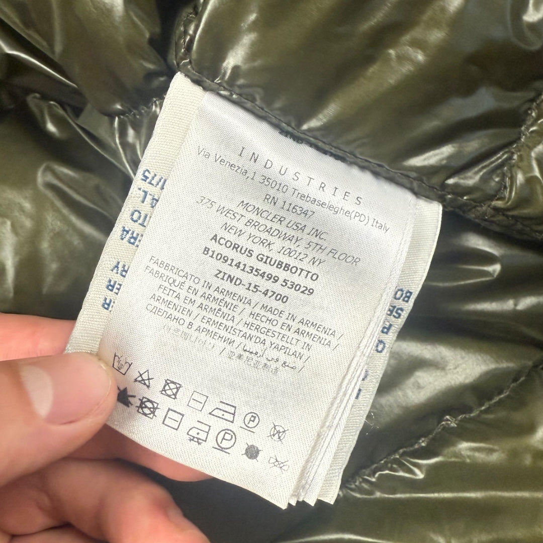 Moncler Acorus jacket khaki - Medium
