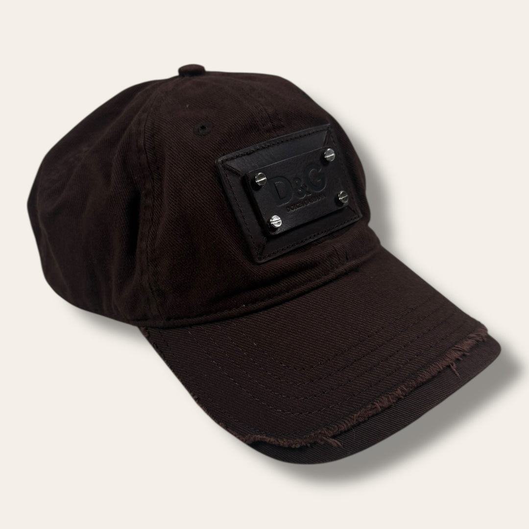 Dolce & gabbana cap brown