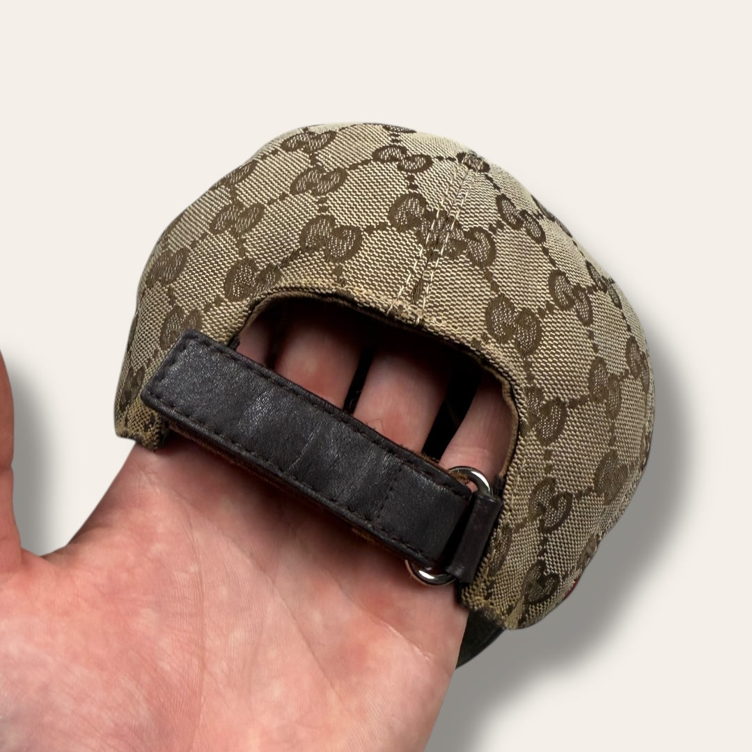 Gucci canvas cap beige - Small