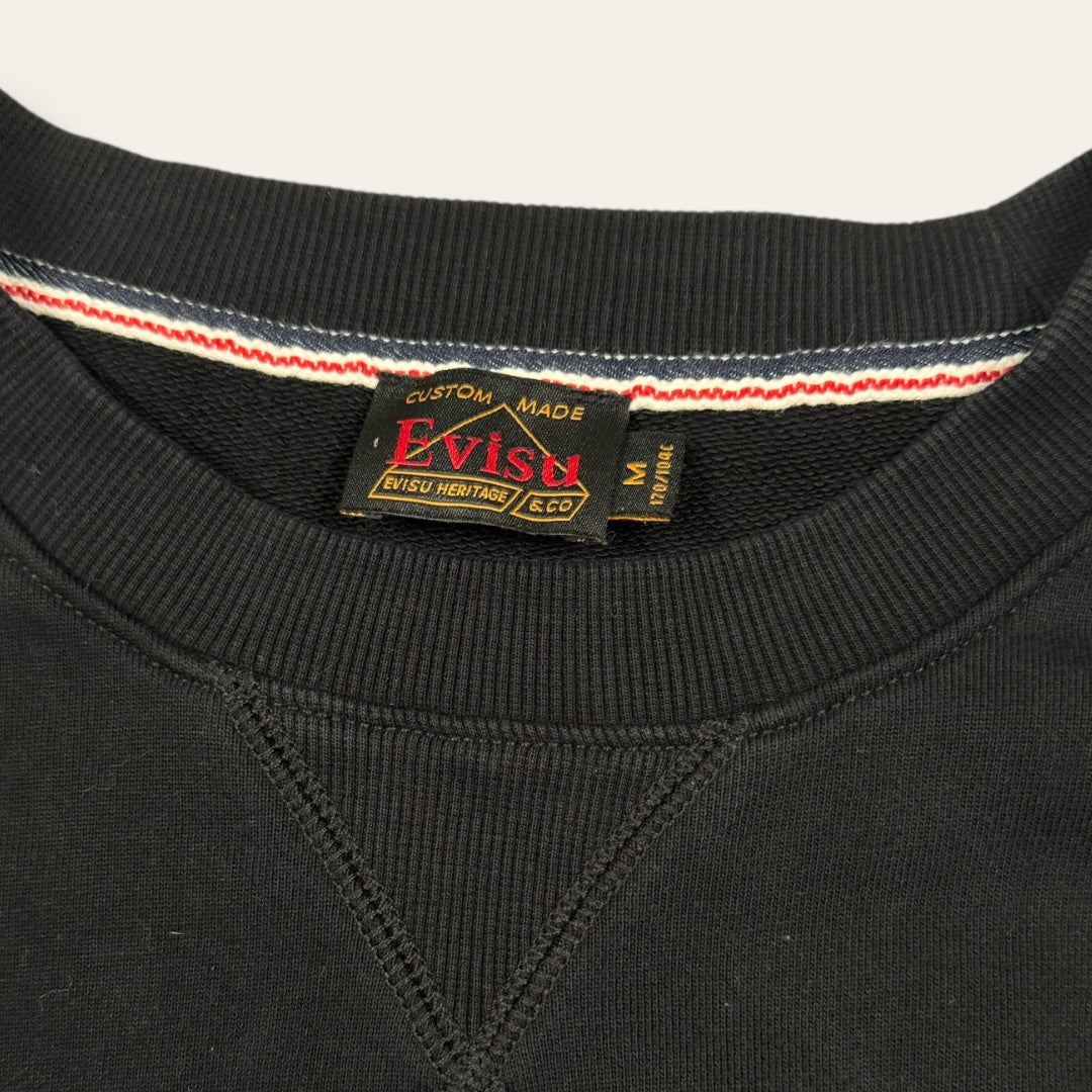 Evisu sweater blue/black - Medium