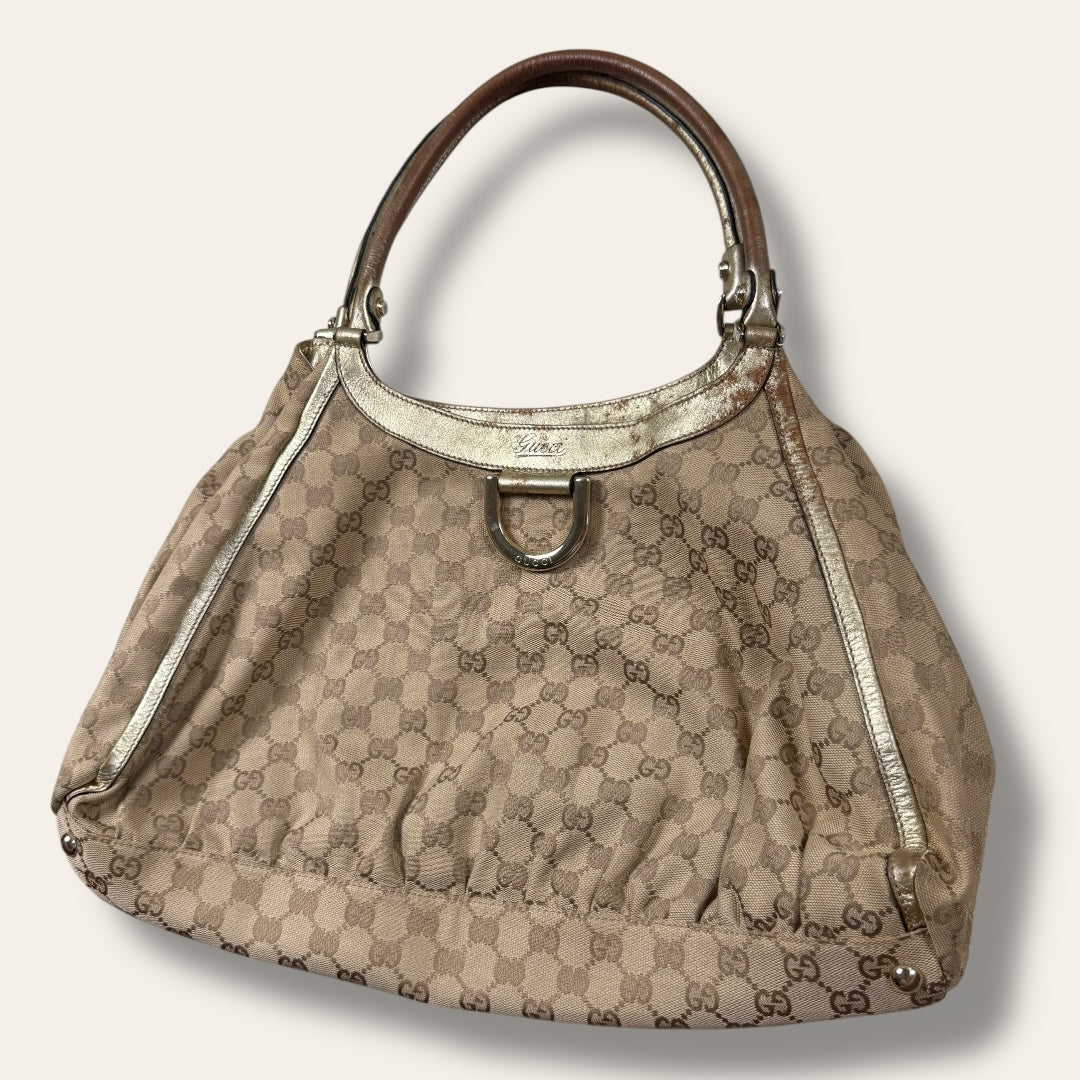 Gucci handbag beige/gold