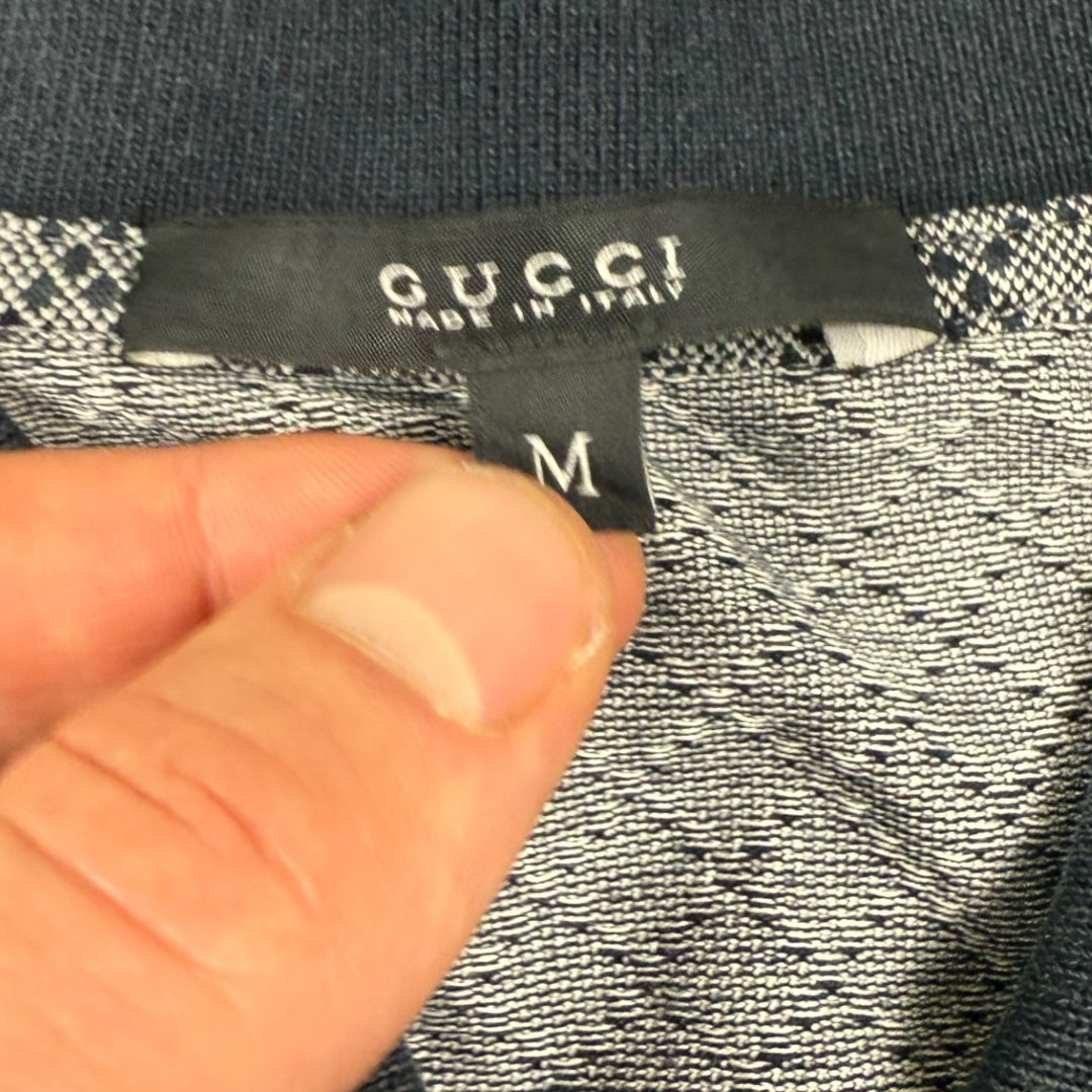 Gucci polo shirt grey - Small