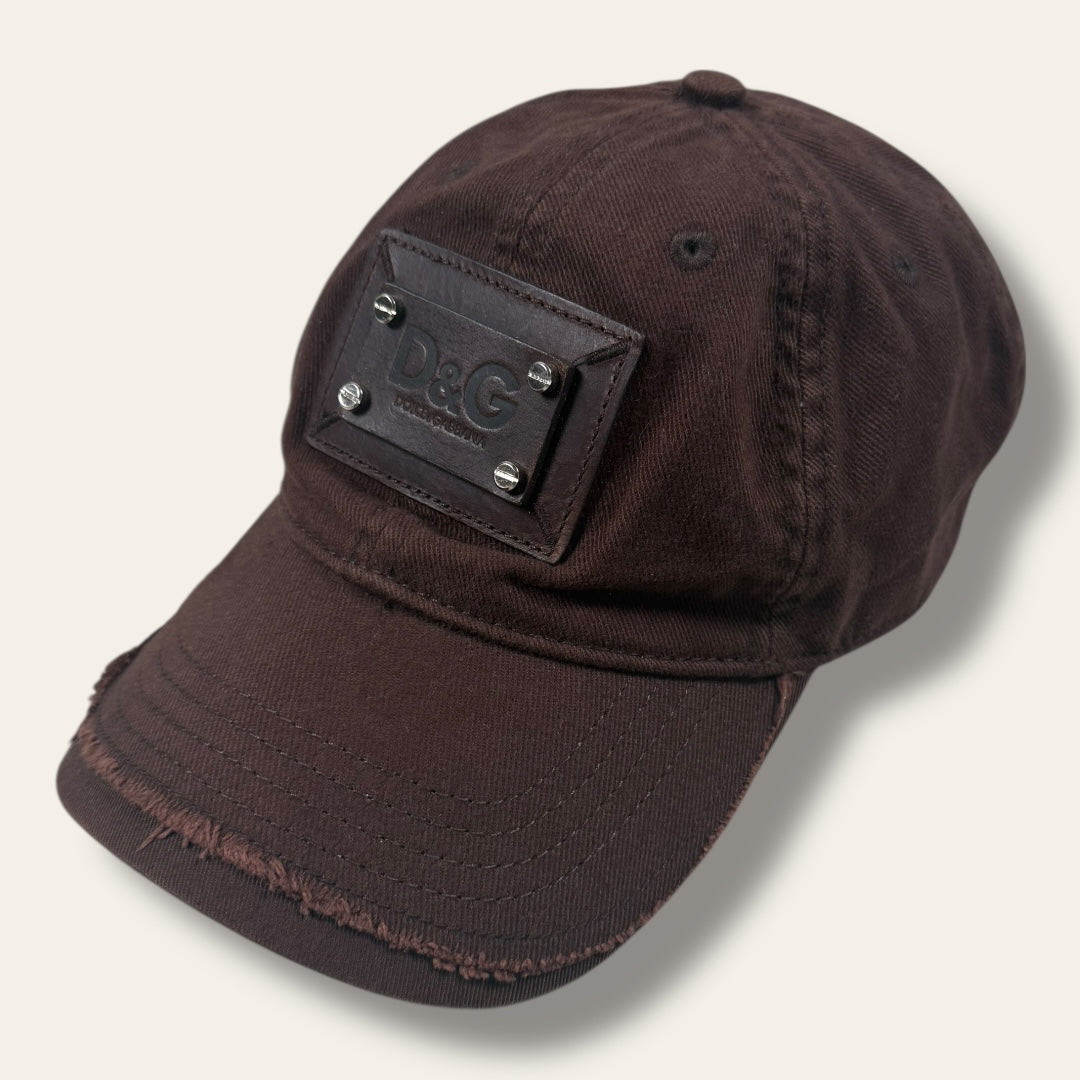 Dolce & gabbana cap brown