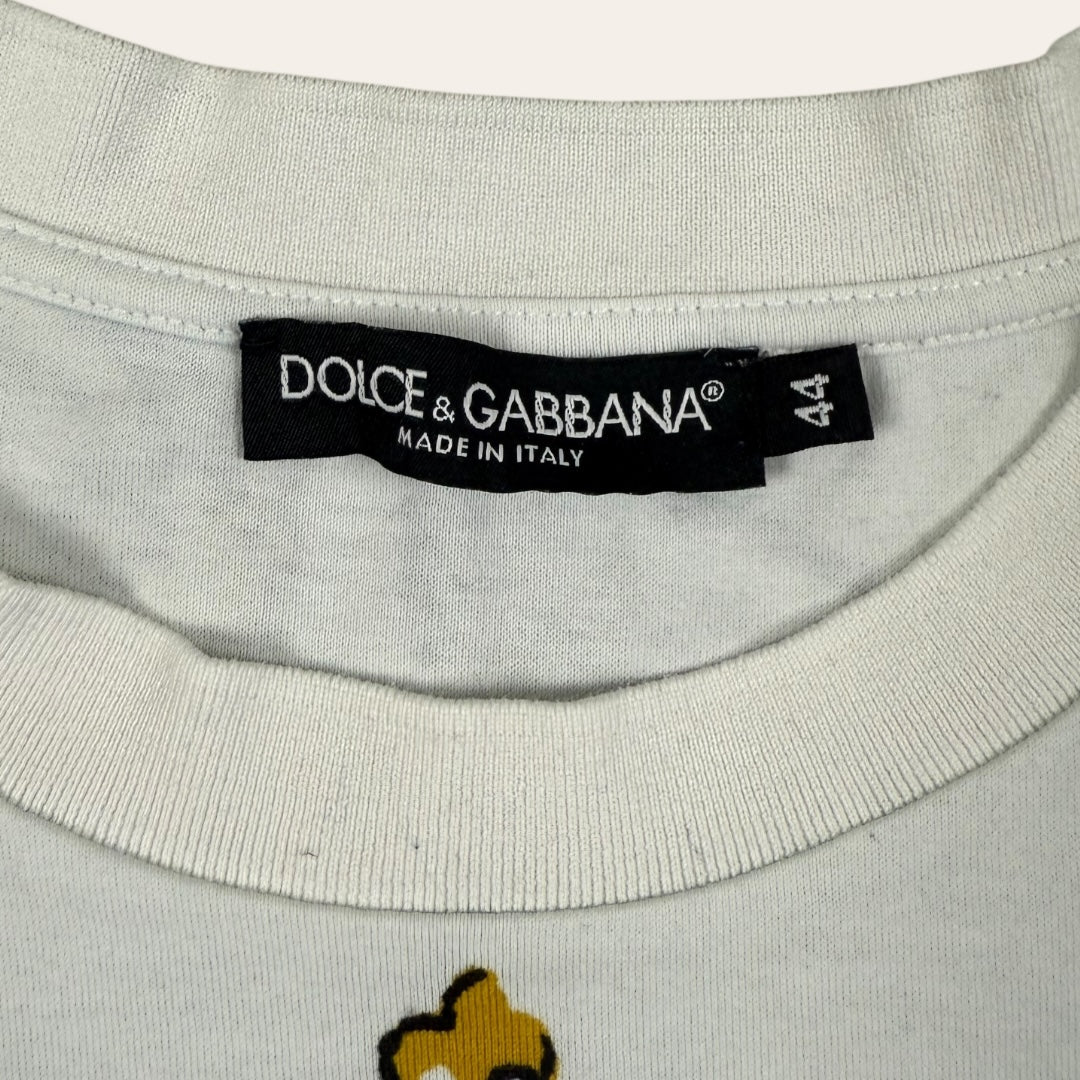 Dolce & Gabbana tee white - Medium