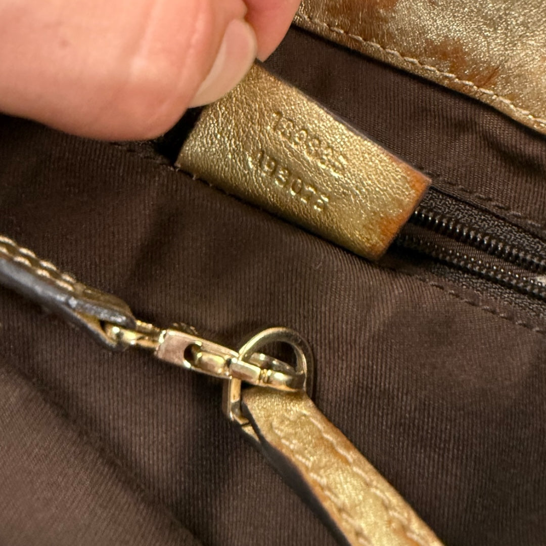 Gucci handbag beige/gold