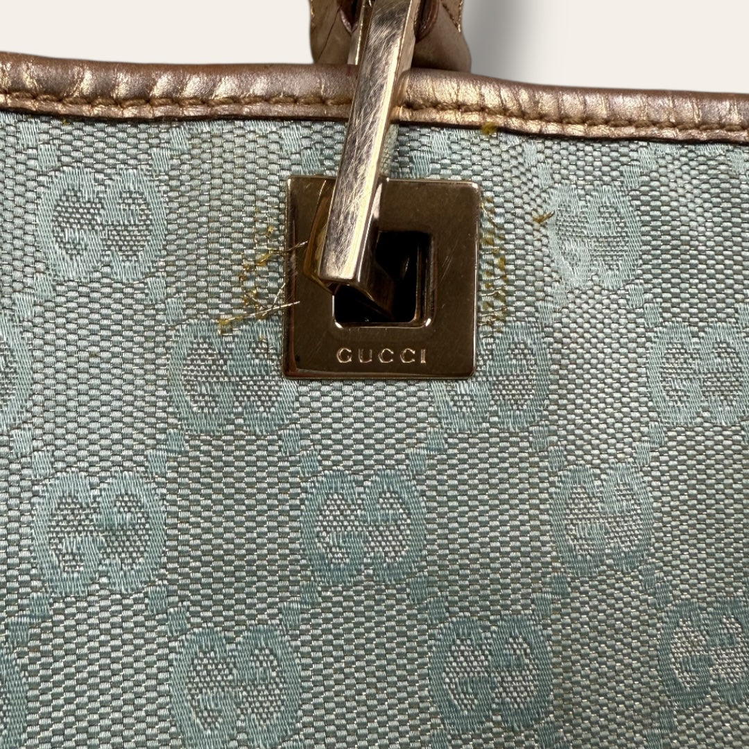 Gucci handbag light blue