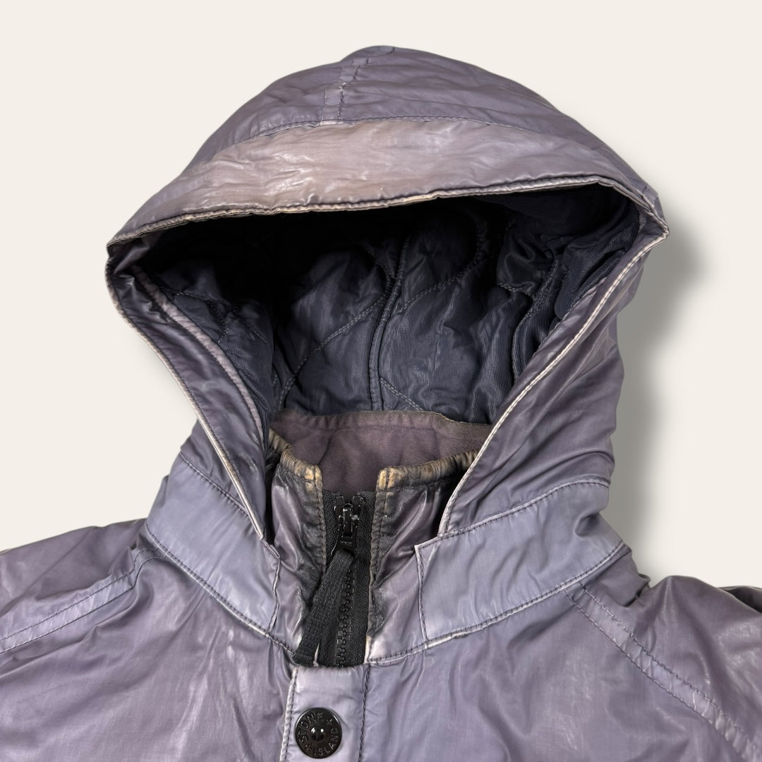 Stone island mussola gommata jacket purple - Large