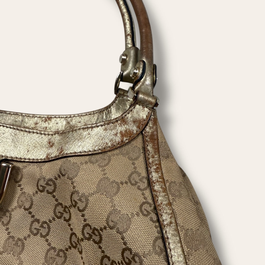 Gucci handbag beige/gold