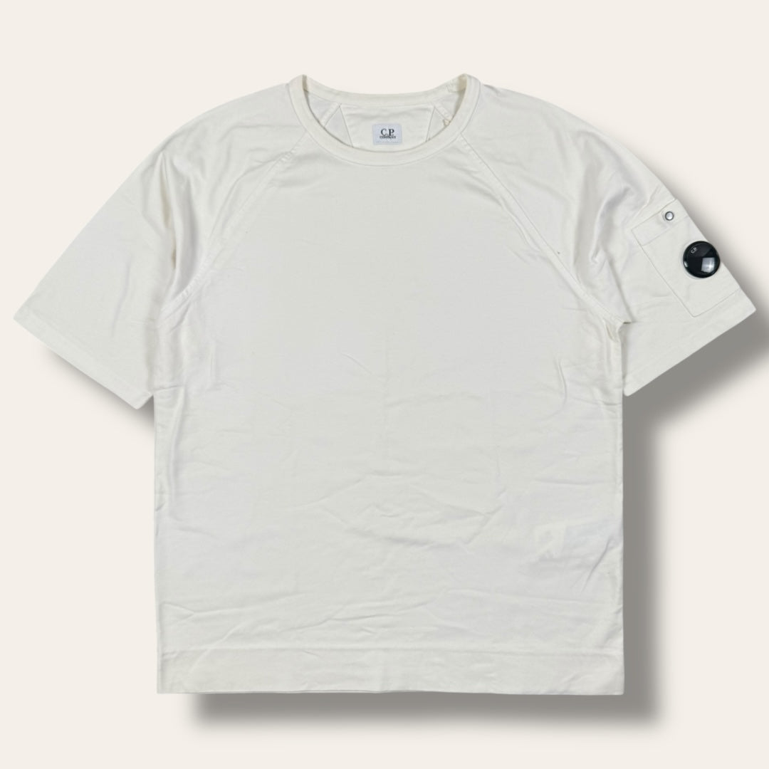 C.P. Company logo tee white - Medium