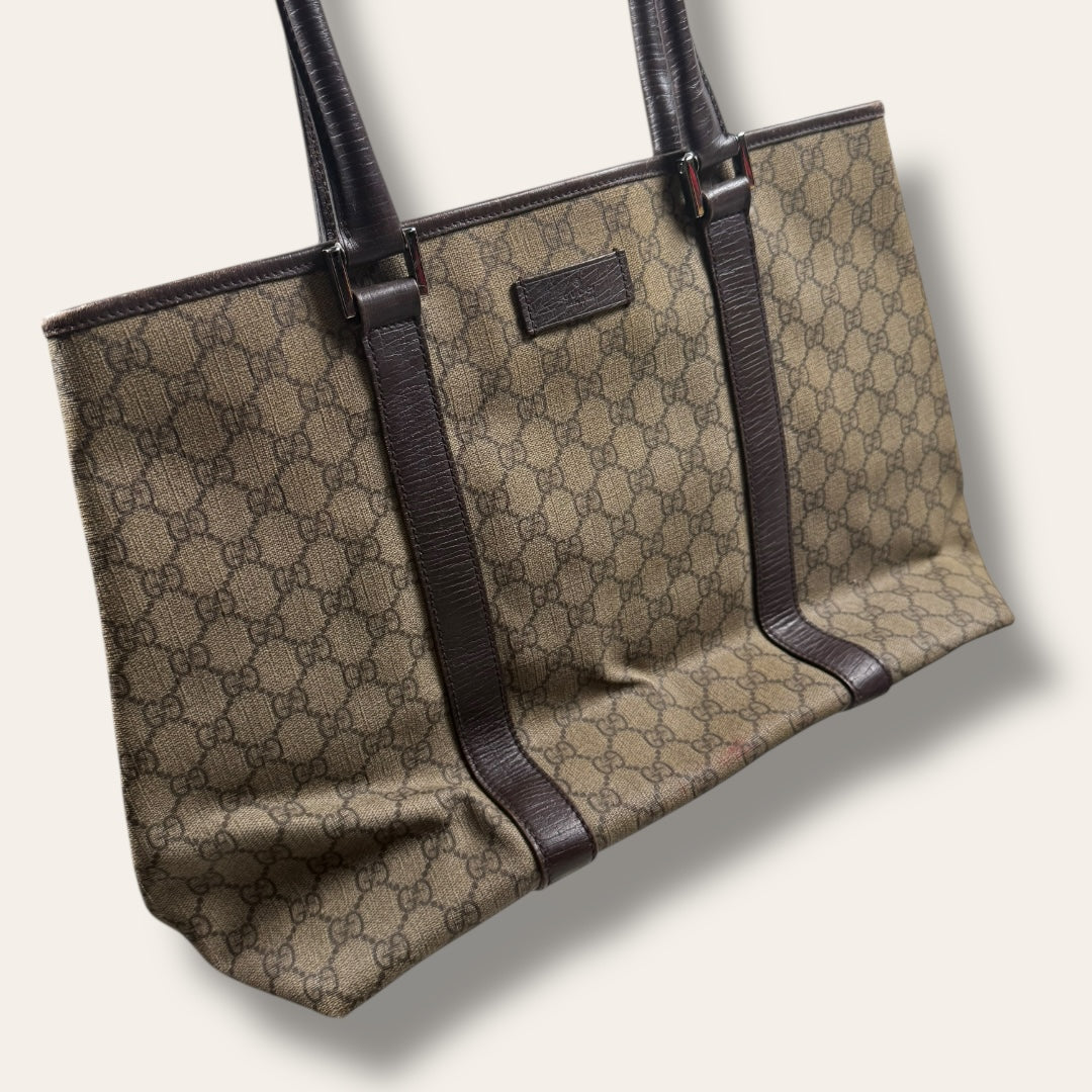 Gucci canvas handbag