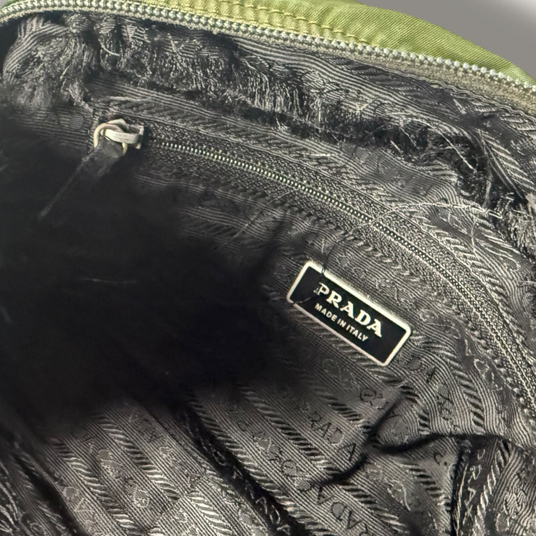 Prada shoulder bag khaki