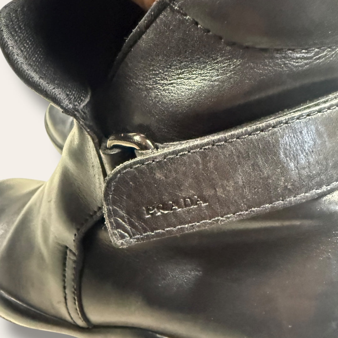Prada boots black - 43