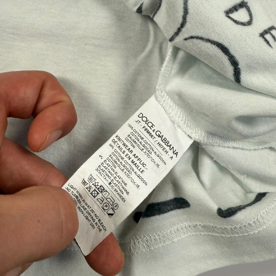 Dolce & Gabbana tee white - Medium