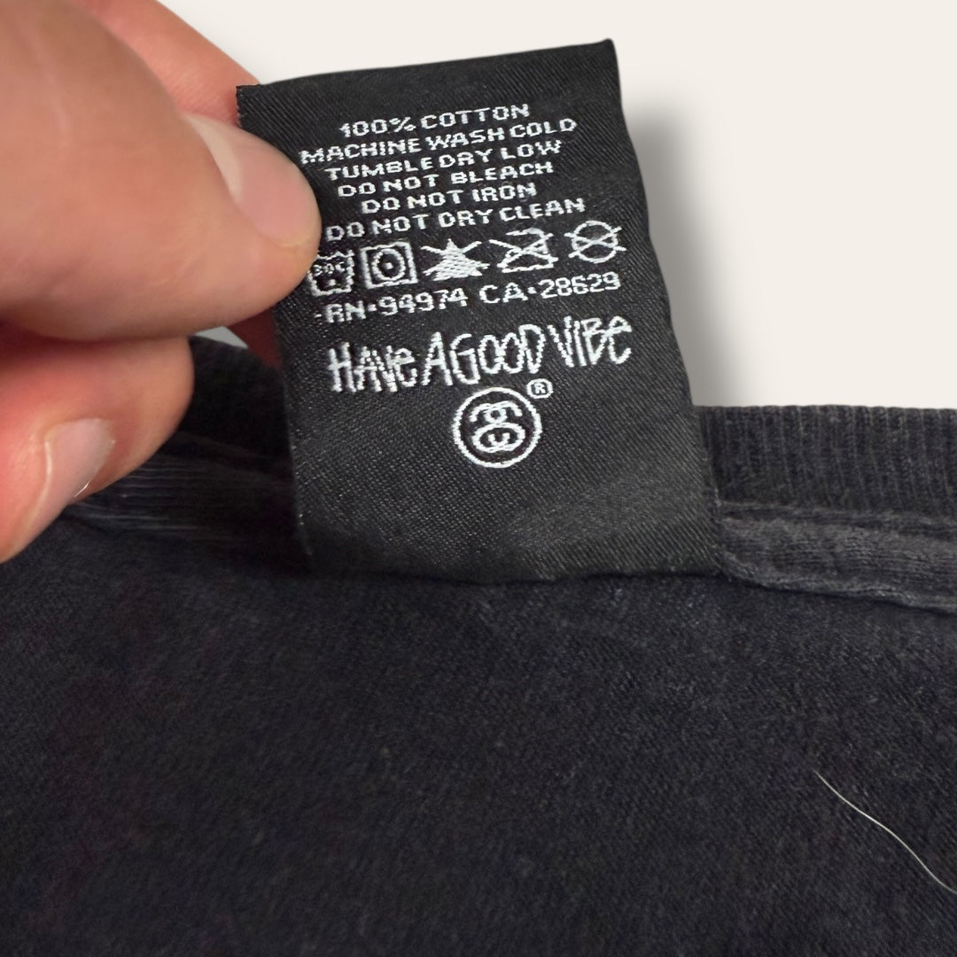 Stussy tee black - medium