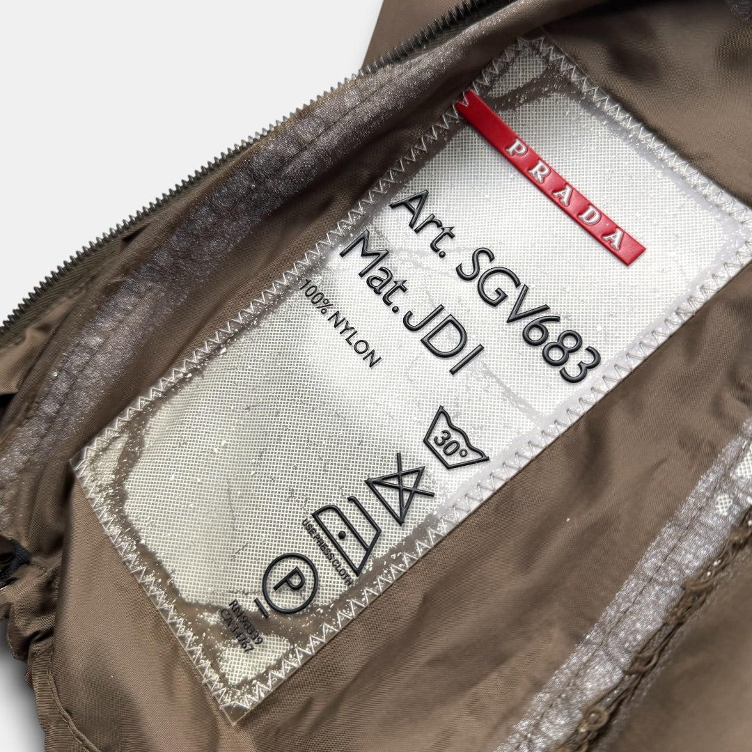 Prada sport jacket brown - Large