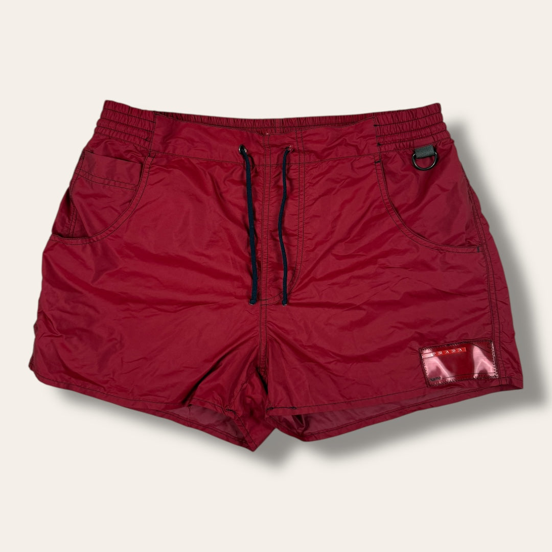 Prada shorts red - medium