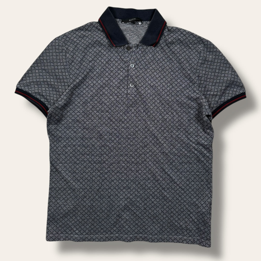 Gucci polo shirt grey - Small