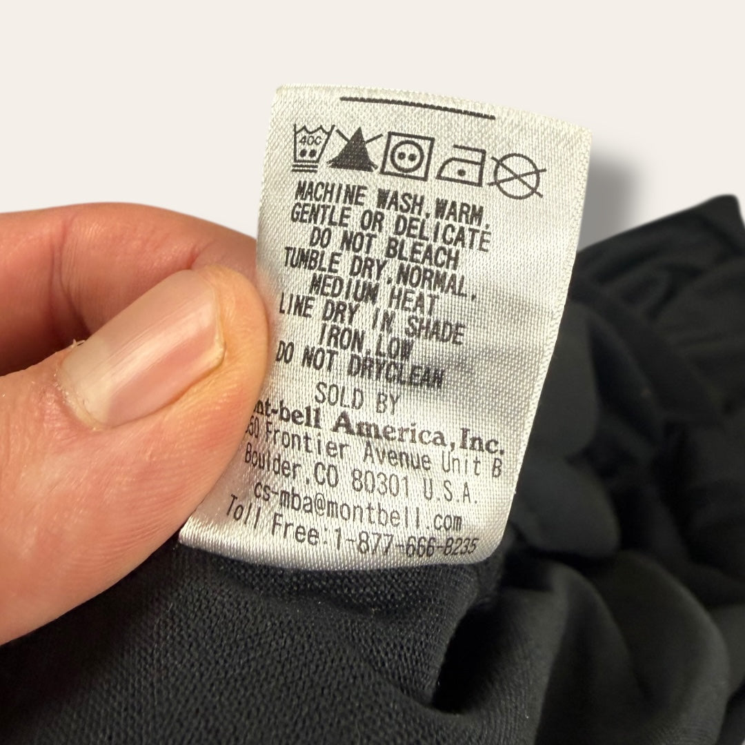 Montbell t-shirt black - Large