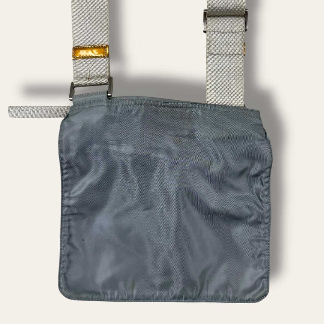 Prada shoulder bag light blue