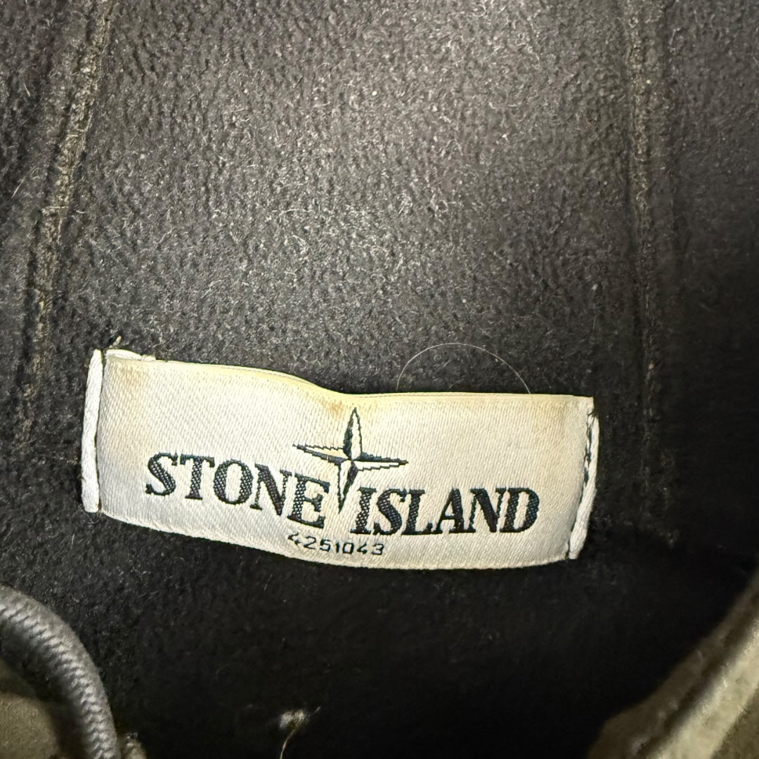 Stone Island Soft shell-R dark green - Medium