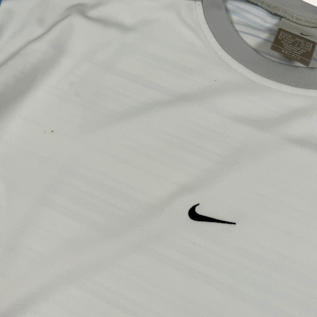 Nike 00’s dri fit tee white/grey - Extra large