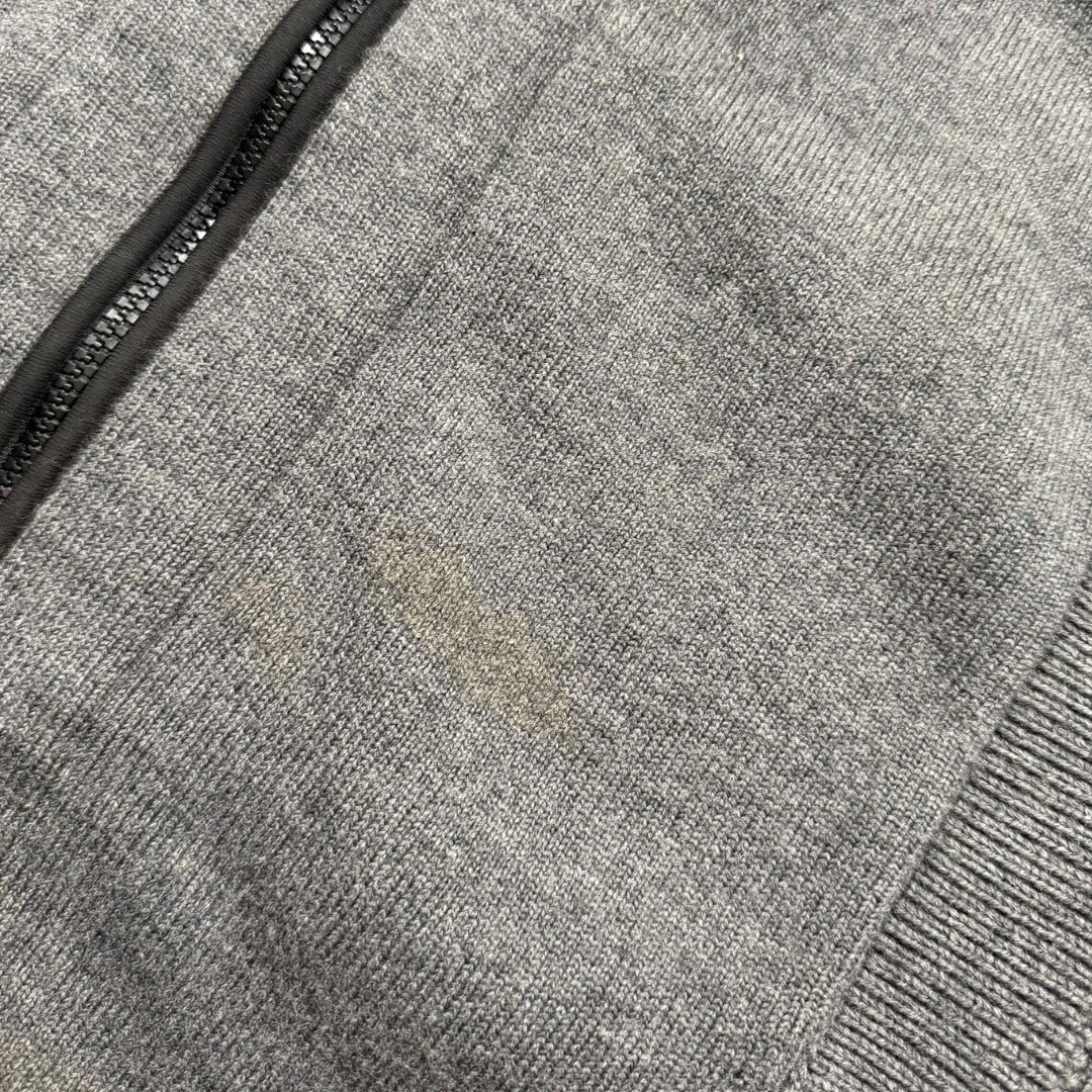 Stone Island double lined jacket grey - Large