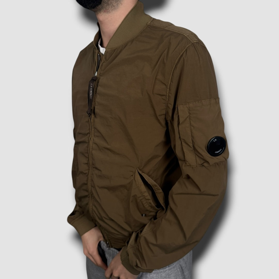 C.P. Company Nycra bomber jacket brown - Medium