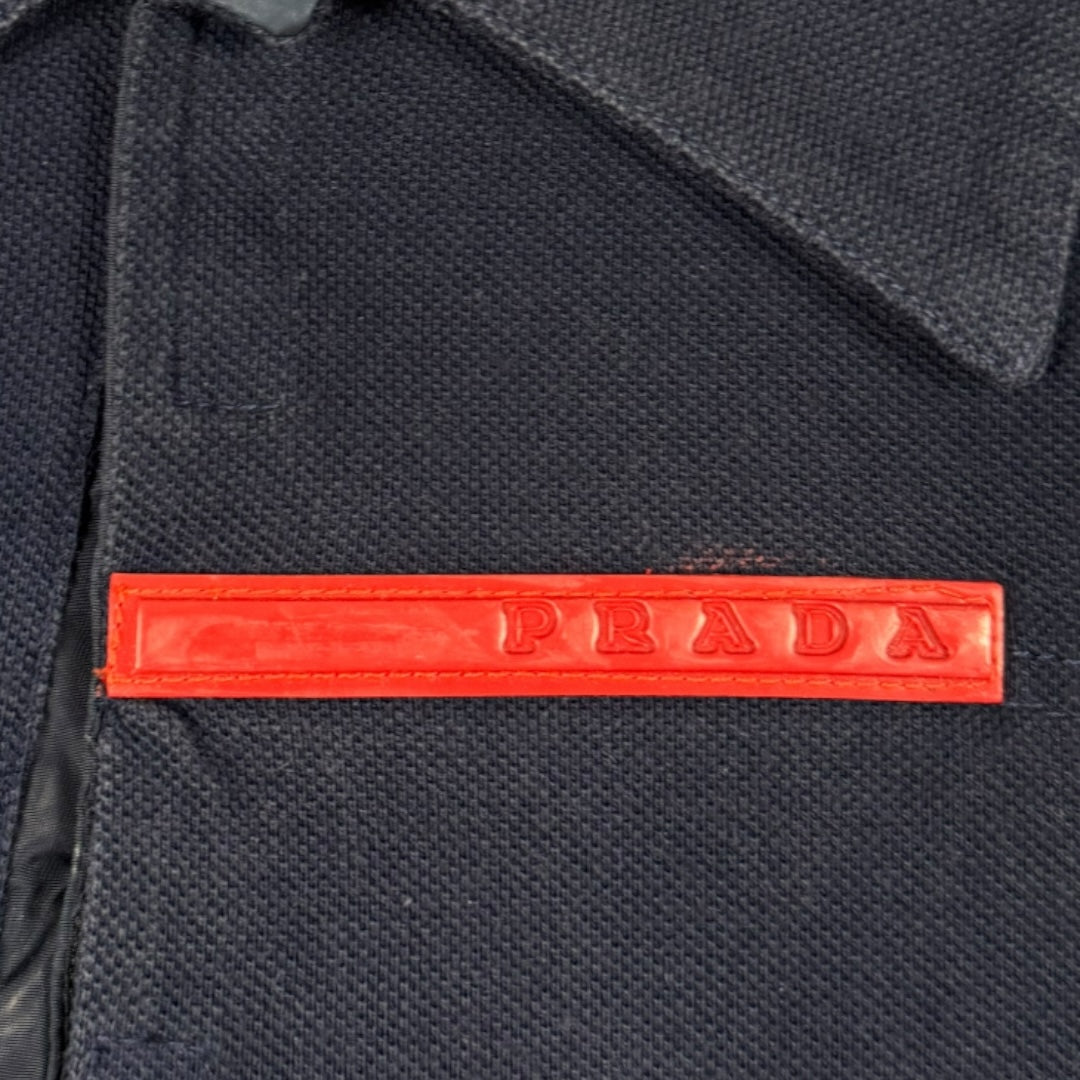 Prada sport polo shirt navy - Large
