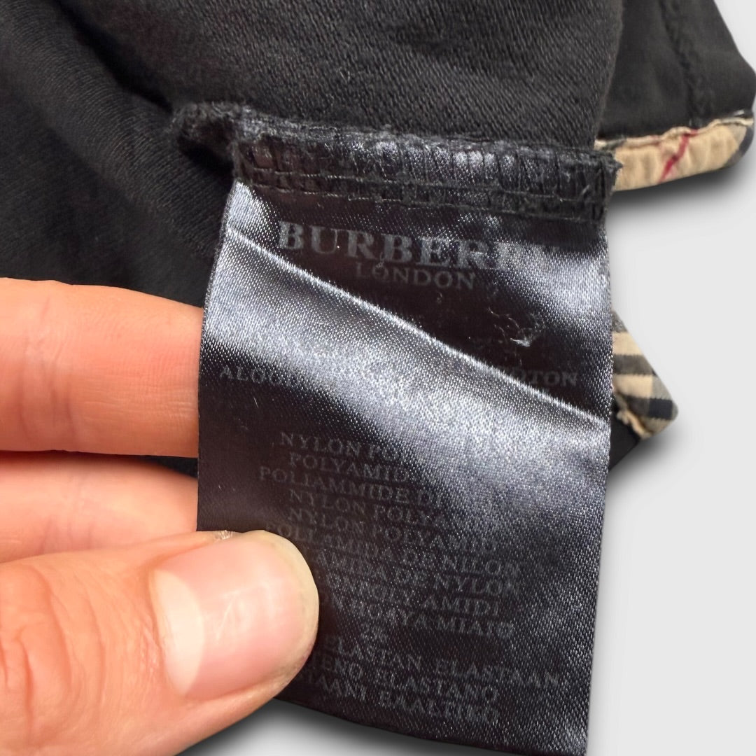 Burberry poloshirt black - Medium