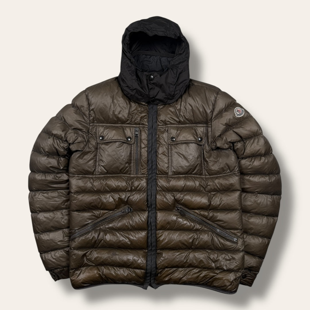 Moncler Norbert down jacket brown - Medium/Large