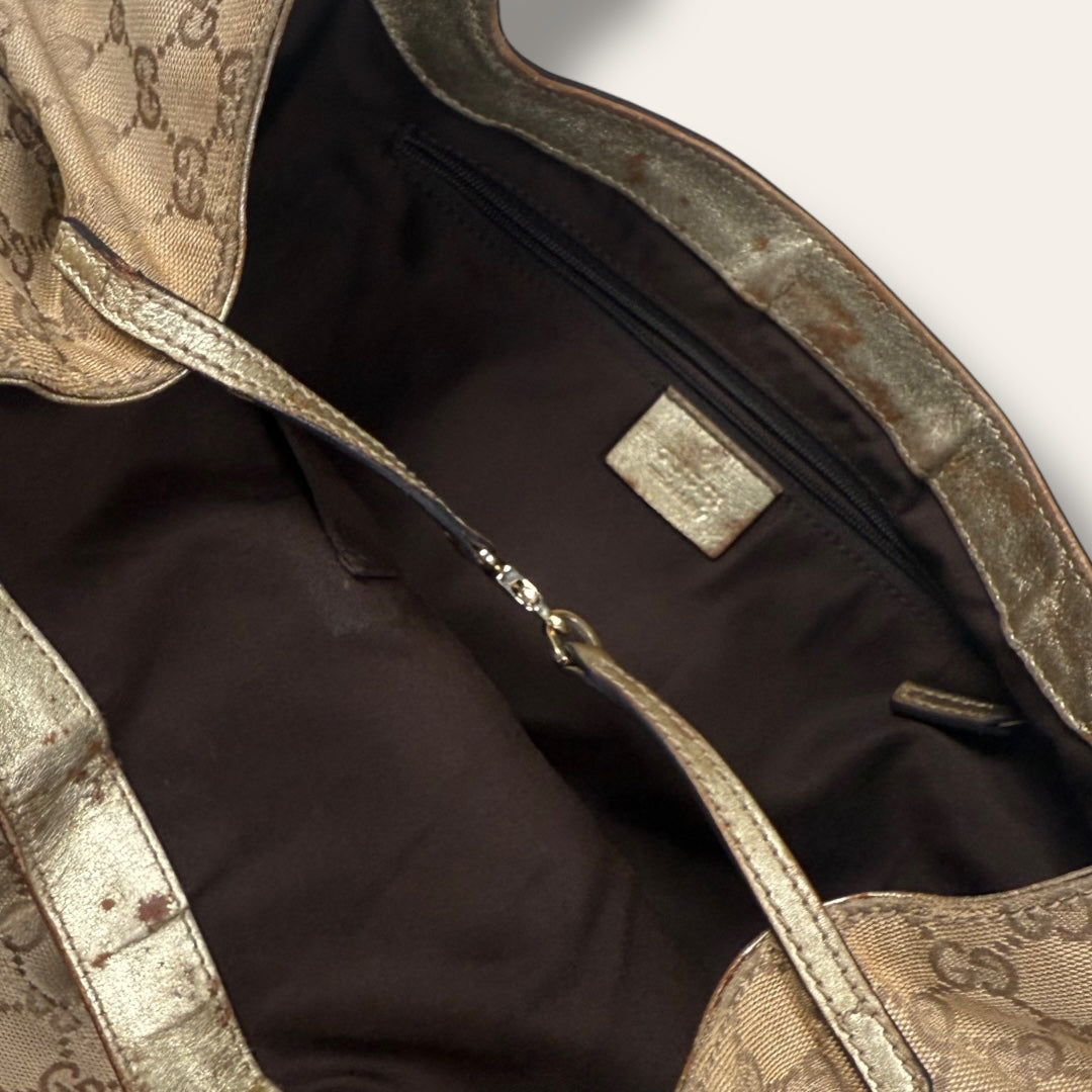 Gucci handbag beige/gold