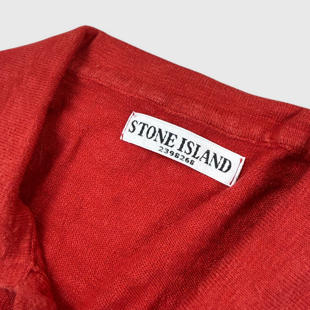 Stone island longsleeve polo/sweater