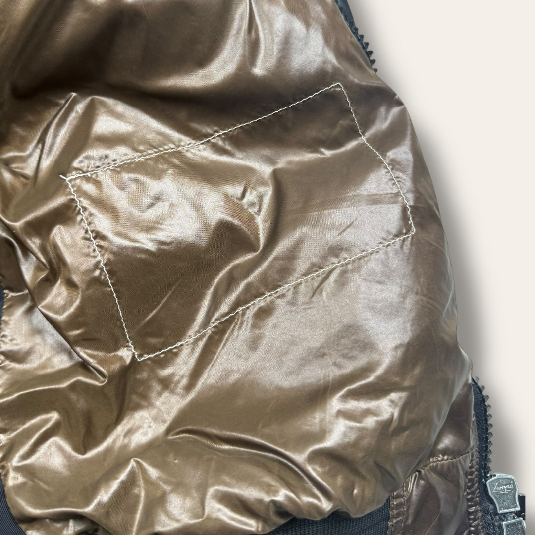 Moncler down jacket black - Large