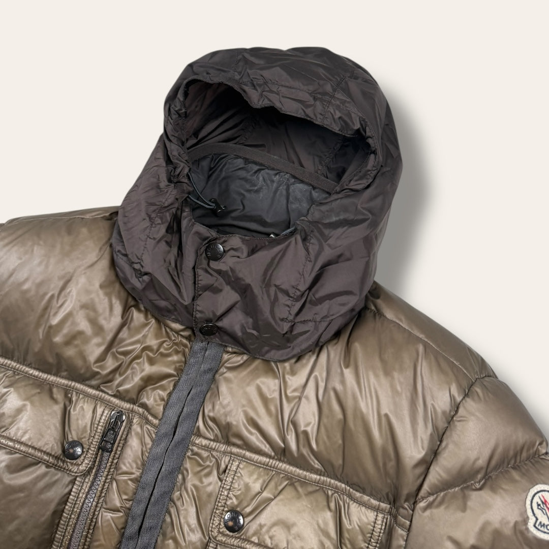 Moncler Norbert down jacket brown - Medium/Large
