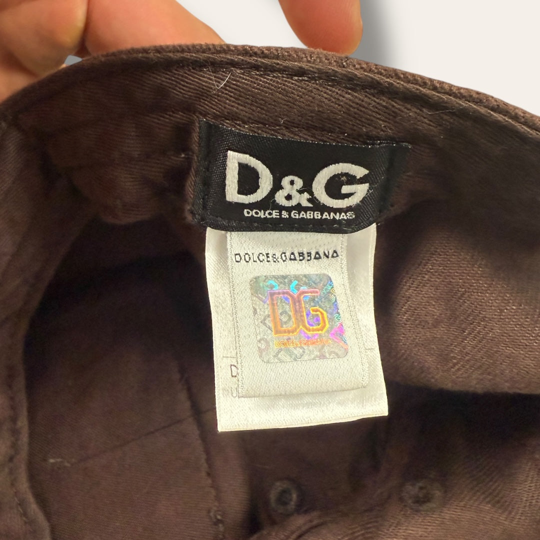 Dolce & gabbana cap brown