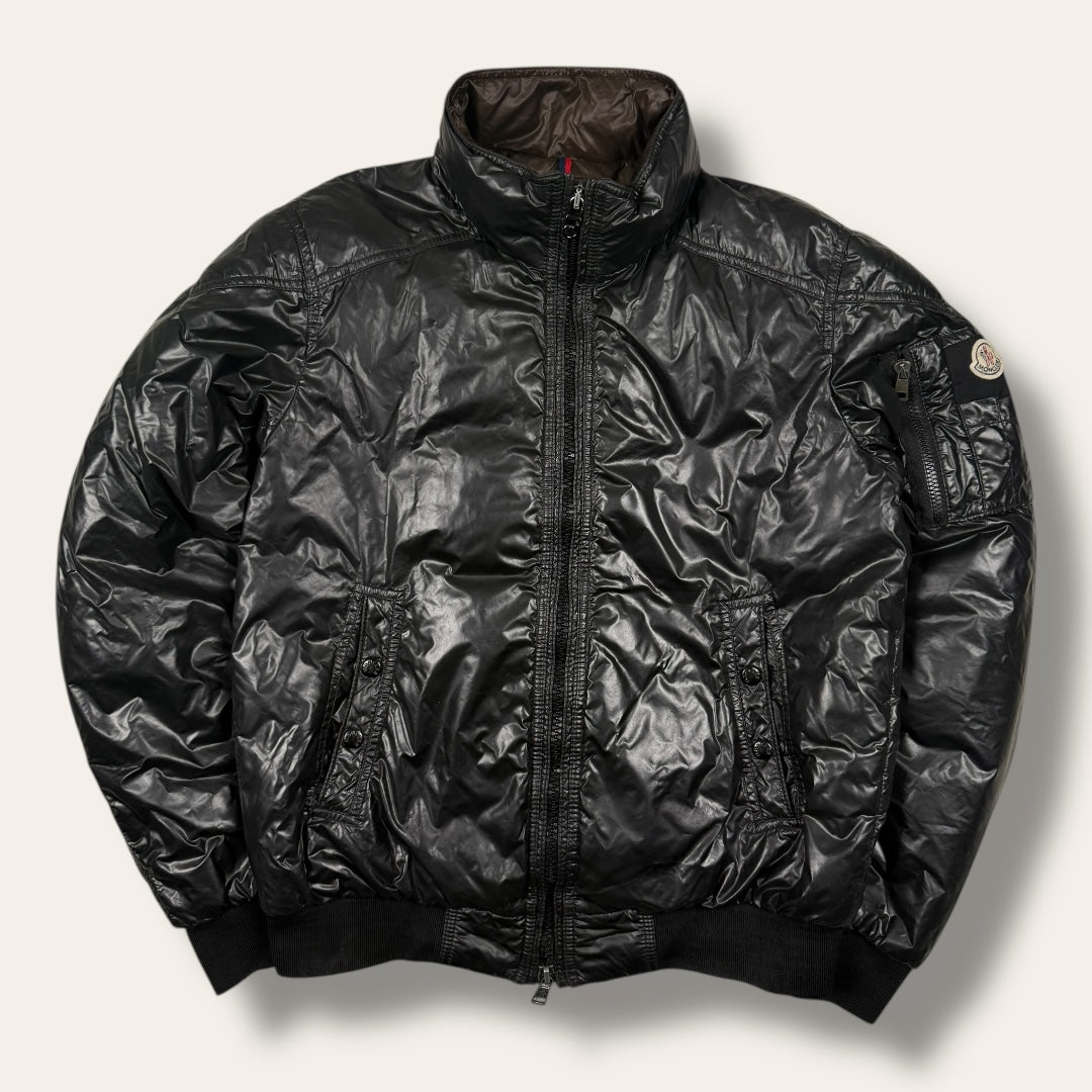 Moncler down jacket black - Large