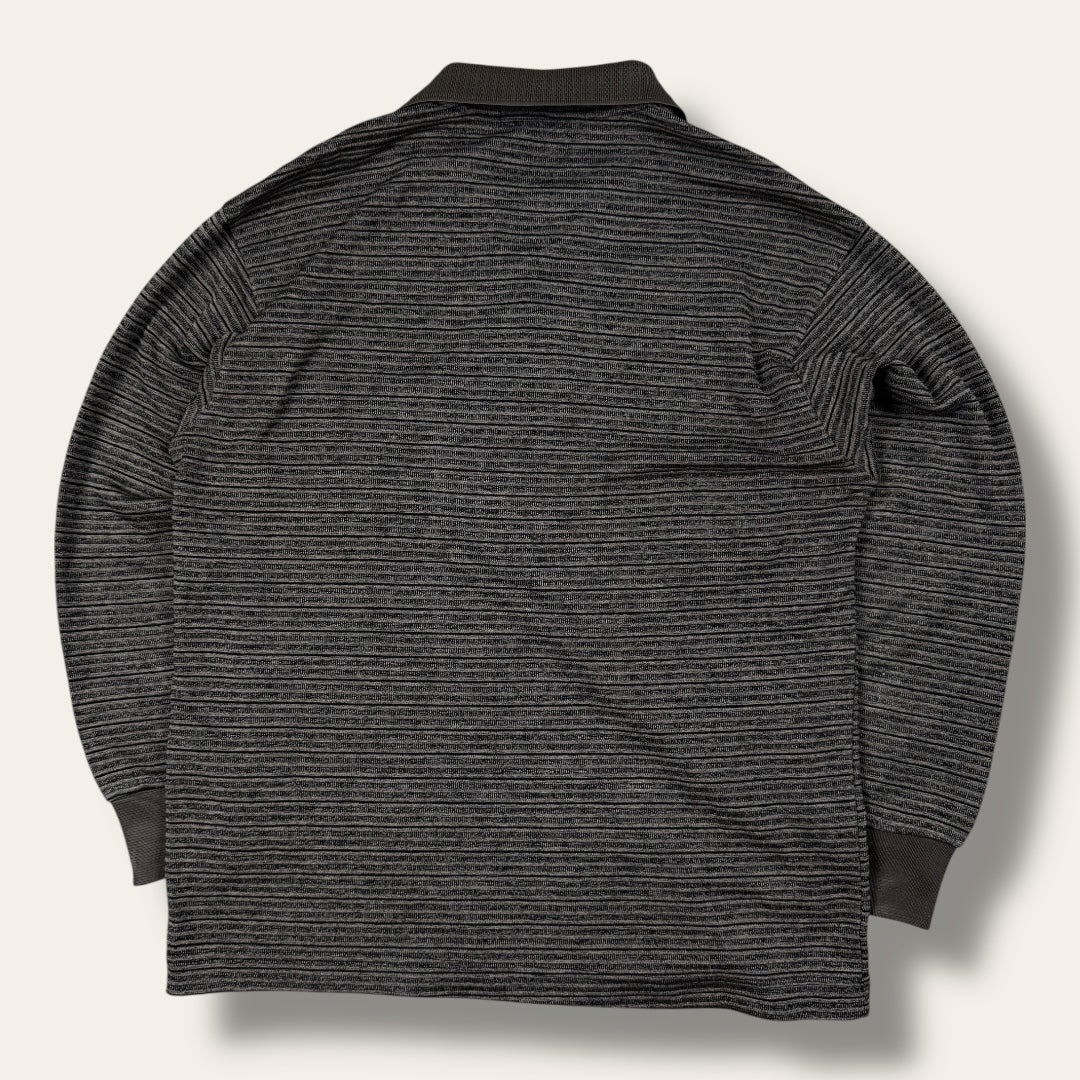 Yves saint laurent longsleeve polo brown