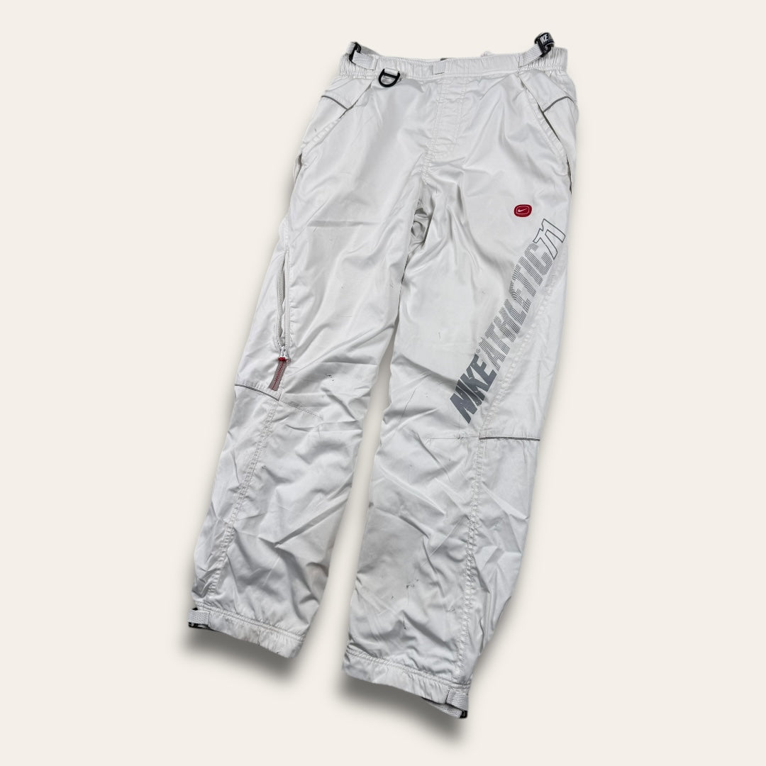Nike athletic dept trackpants white - Small