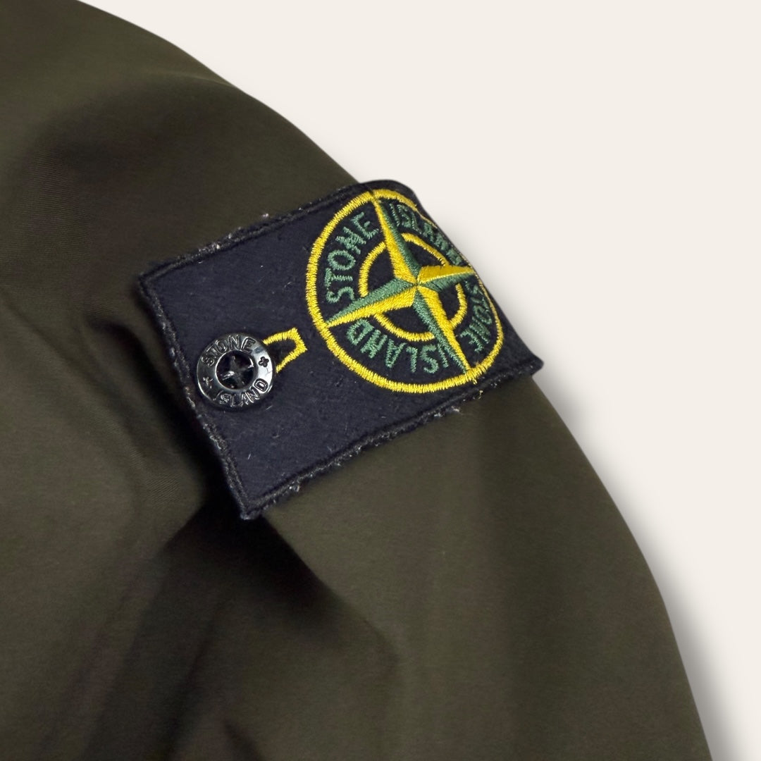 Stone Island Soft shell-R dark green - Medium