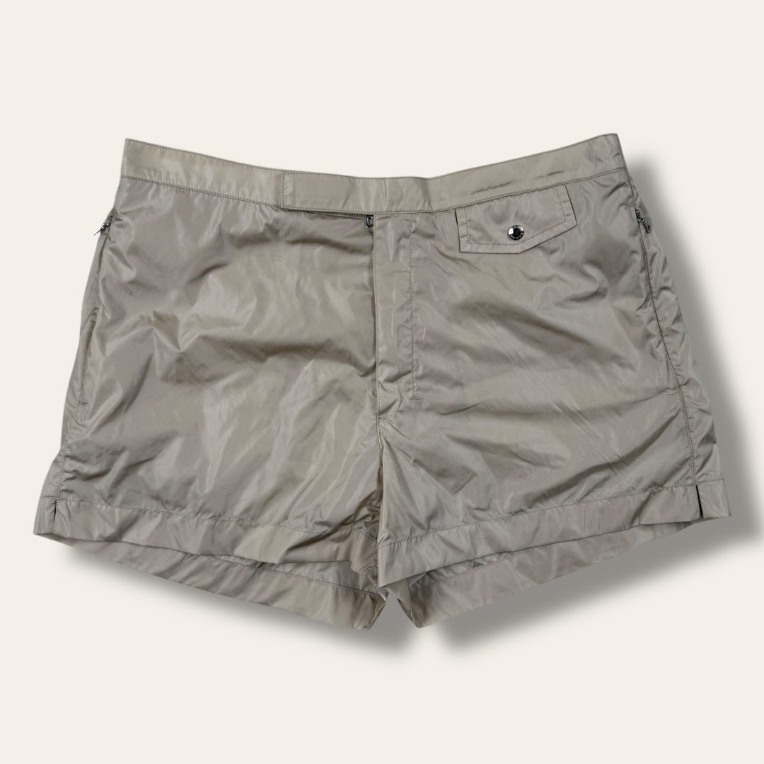 Prada sport swim trunks beige - Medium