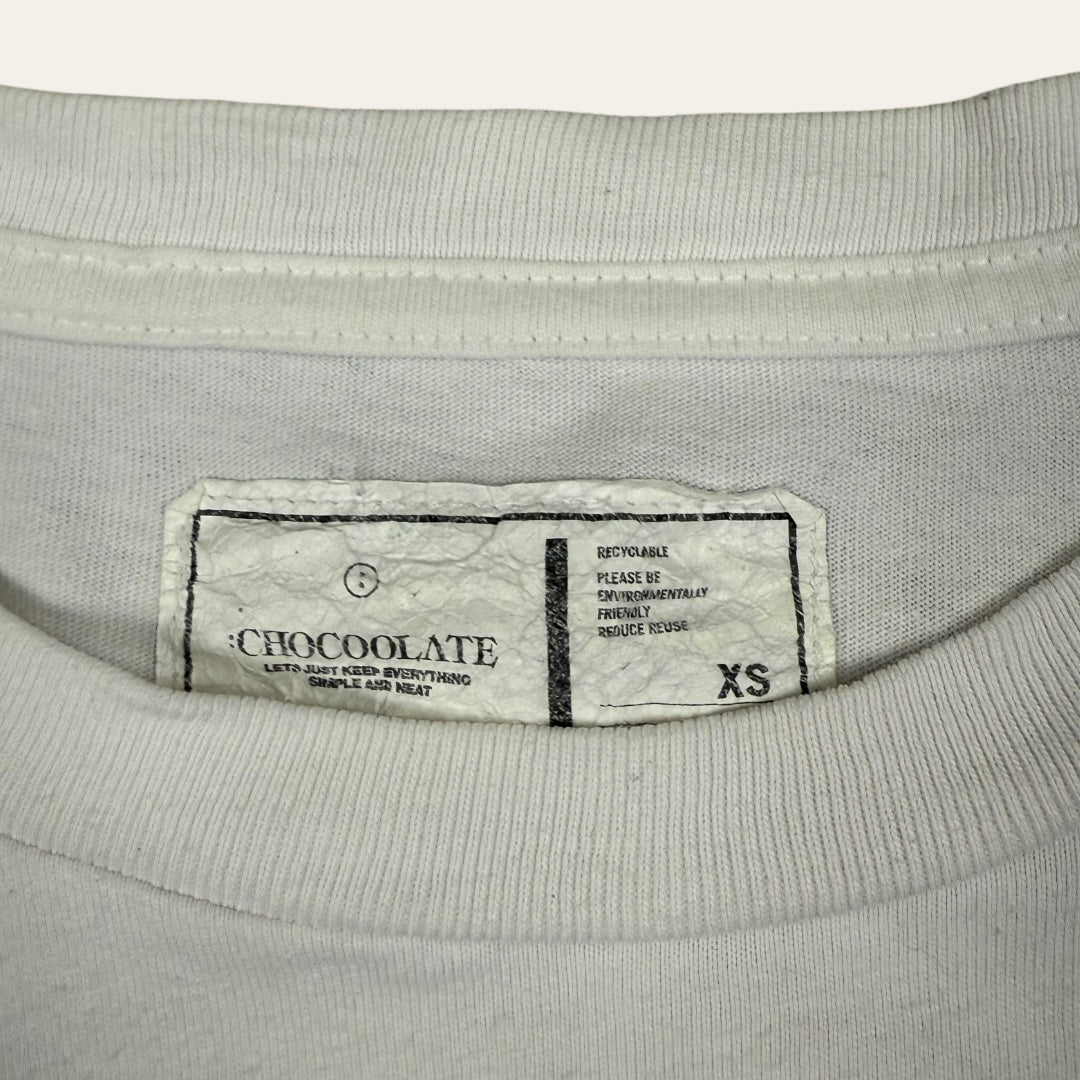 Bape x Chocolate tee white - XS