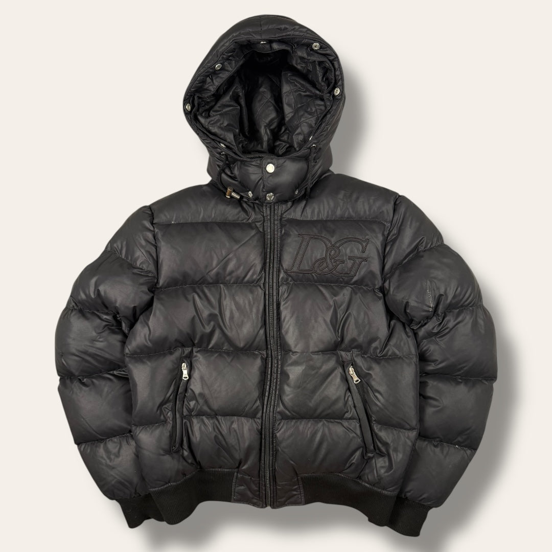 Dolce & gabbana puffer down jacket black - Medium